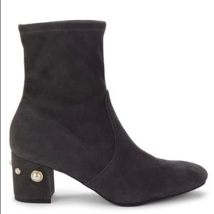 Stuart Weitzman Siggy Pearl Accent Bootie